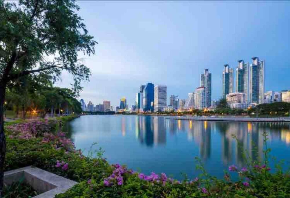 Stylish 1 Bedroom, Nice Pool,Bts Asok, Sukhumvit Bangkok Zewnętrze zdjęcie